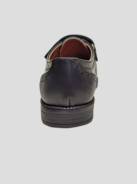 Фото5: Черные кожаные ботинки для мальчика