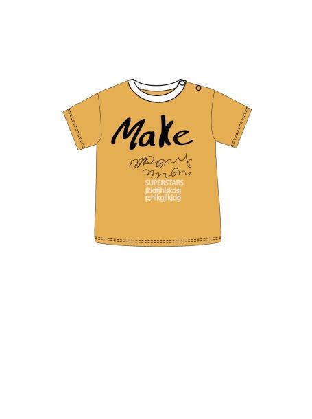 Фото1: картинка 25.113 Джемпер-футболка с принтом, манго Choupette - одевайте детей красиво!