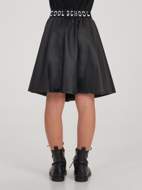 Фото4: Черная школьная юбка для девочки