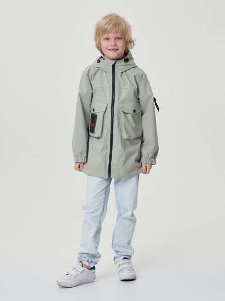Фото2: картинка 782.20 Куртка -Ветровка, хаки Choupette - одевайте детей красиво!
