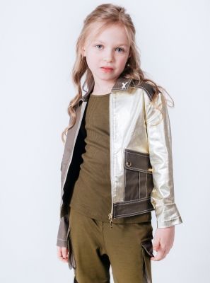 Фото1: 09.72 Куртка комбинированная для девочки