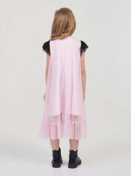 Фото4: Розовое коктейльное платье