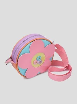 Фото1: картинка 600.1165.0155 Мини- сумочка с ромашками, розовый Choupette - одевайте детей красиво!