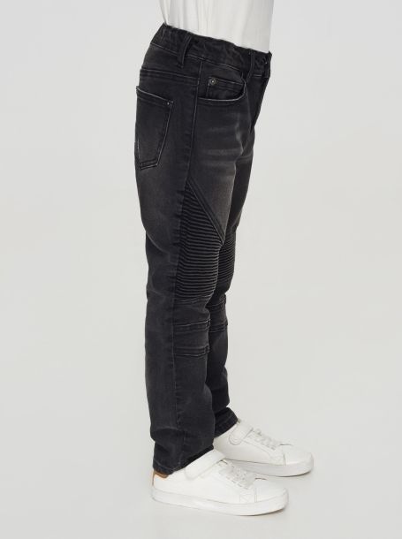 Фото3: Черные джинсы для мальчика