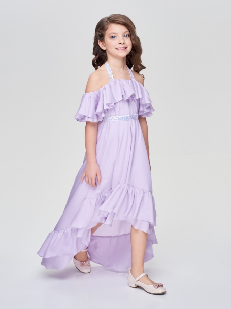 Фото1: 1151.2.43 Лавандовое воздушное платье