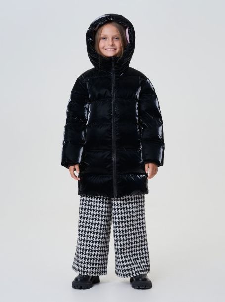 Фото4: картинка 751.20 Пальто пуховое, черный Choupette - одевайте детей красиво!