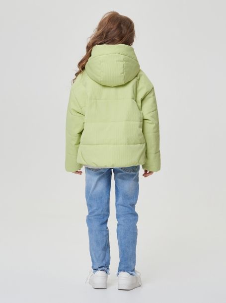 Фото4: картинка 779.20 Куртка на синтепоне, зелёный Choupette - одевайте детей красиво!