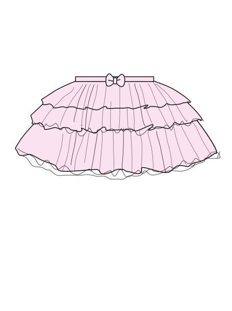 Фото1: картинка 62.110 Юбка-туту,  розовый Choupette - одевайте детей красиво!
