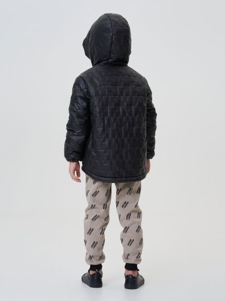 Фото8: картинка 773.20 Куртка утепленная из термостежки, хаки Choupette - одевайте детей красиво!