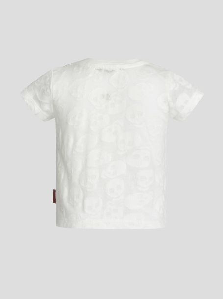 Фото2: Белая футболка с принтом