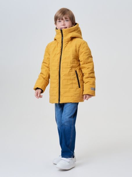 Фото3: картинка 758.20 Куртка из термостежки, охра Choupette - одевайте детей красиво!