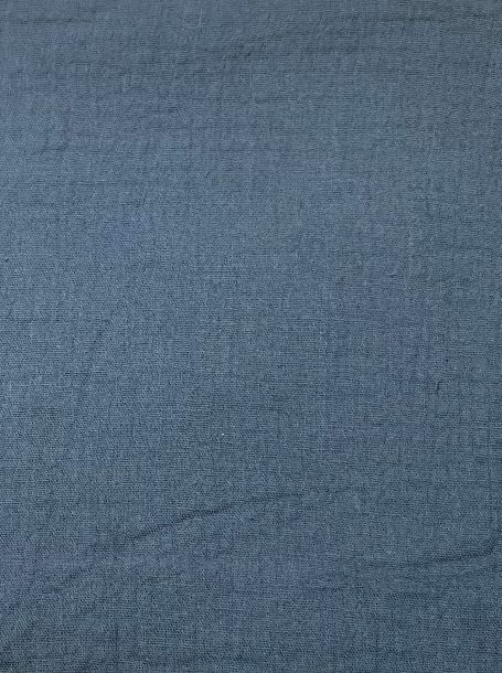 Фото2: Комплект (сорочка и брюки)из муслина с принтом, голубой от Choupette 