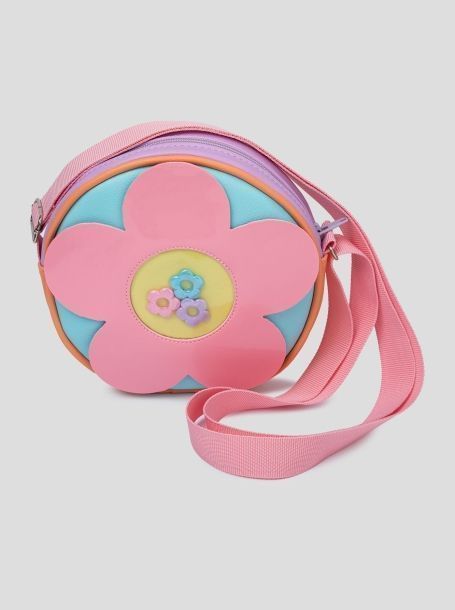 Фото2: картинка 600.1165.0155 Мини- сумочка с ромашками, розовый Choupette - одевайте детей красиво!