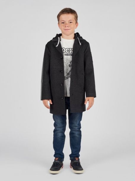 Фото2: Пальто с капюшоном для мальчика