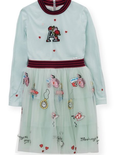 Фото2: 01.62 Нарядное детское платье с вышивкой