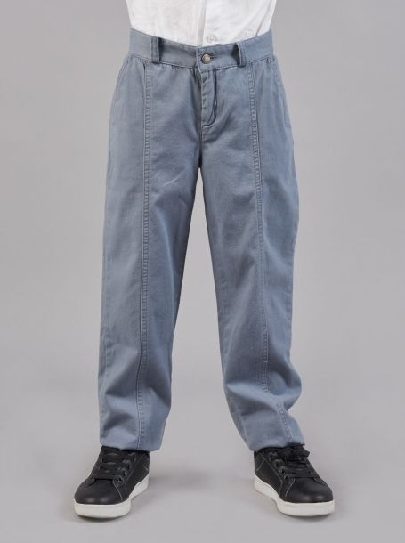 Фото2: Серые брюки чинос для мальчика