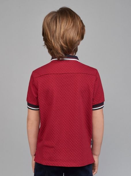 Фото3: Красная рубашка для мальчика