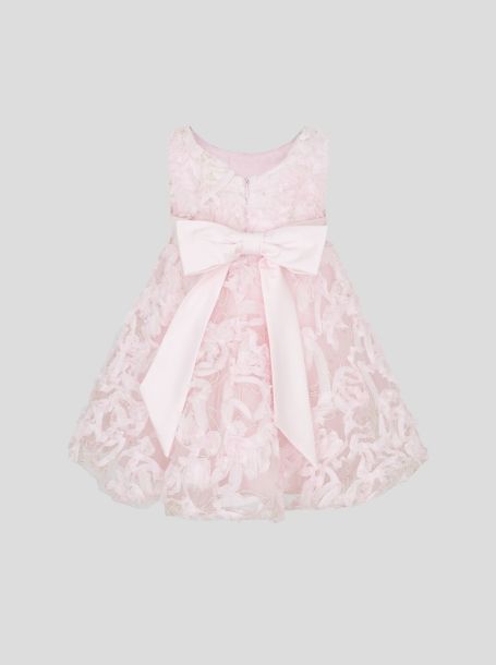 Фото2: картинка 1321.43 Платье нарядное с кружевными декорами  в к-те с шортами, нежно- розовый Choupette - одевайте детей красиво!