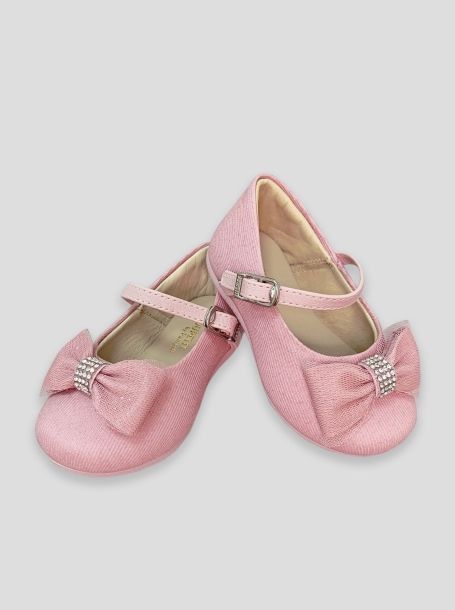Фото8: Розовые туфли с бантиком
