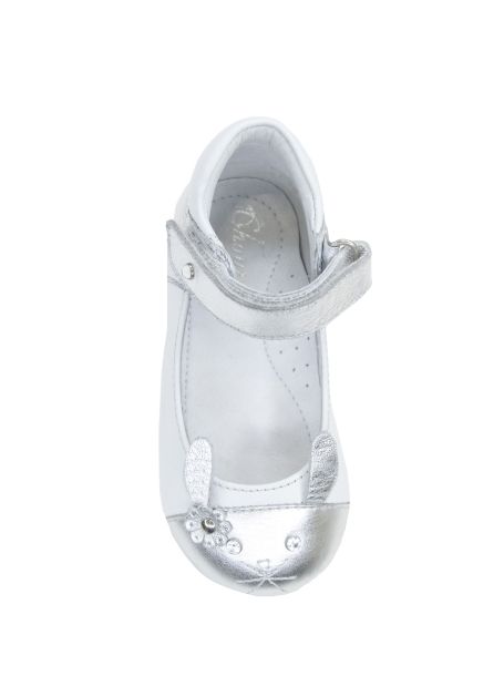 Фото1: Белые туфли для девочки