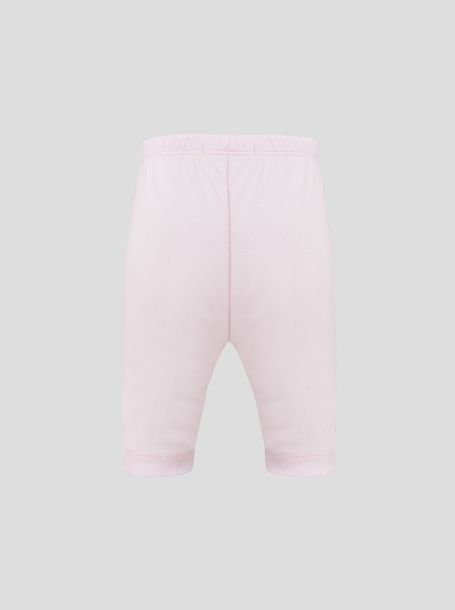 Фото2: Розовые брюки лосины для девочки