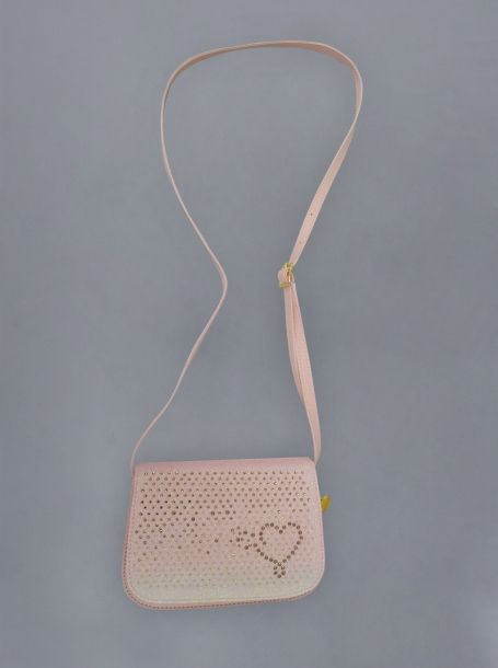 Фото1: Розовая сумка на плечо
