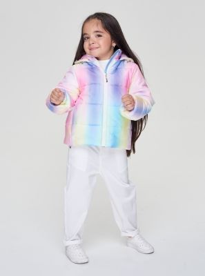 Фото1: Демисезонная нарядная курточка для девочки