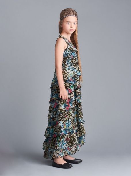 Фото3: Многоярусное нарядное платье