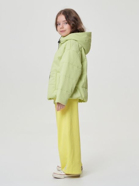 Фото7: картинка 779.20 Куртка на синтепоне, зелёный Choupette - одевайте детей красиво!