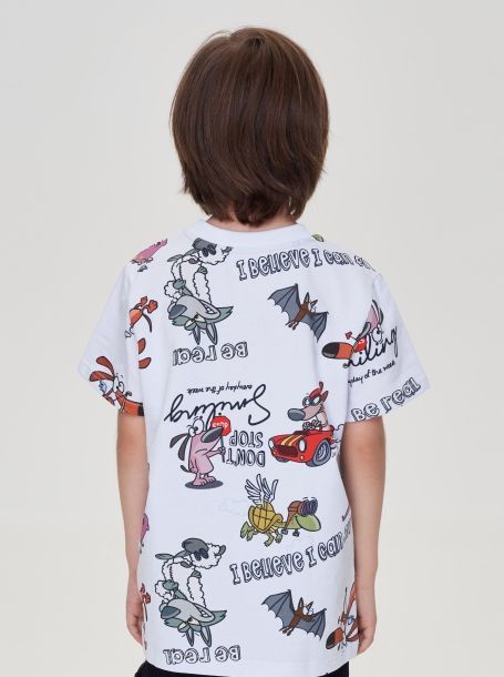 Фото3: картинка 30.109 Джемпер-футболка, фирменный принт Choupette - одевайте детей красиво!