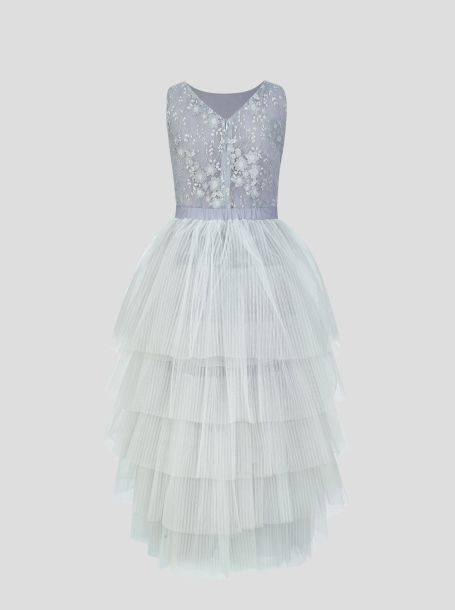 Фото18: Платье-футляр нарядное в комплекте с многоярусной юбкой от Choupette 