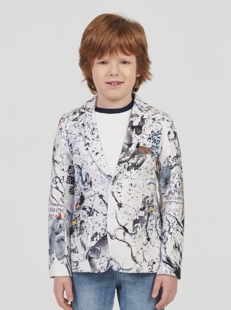 Фото1: Нарядный пиджак для мальчика