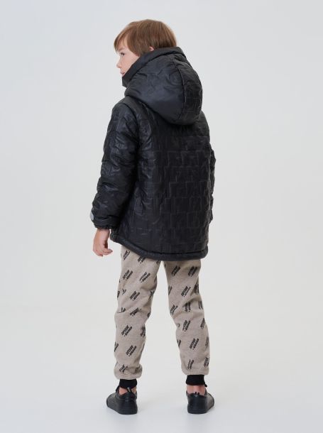 Фото5: картинка 773.20 Куртка утепленная из термостежки, хаки Choupette - одевайте детей красиво!
