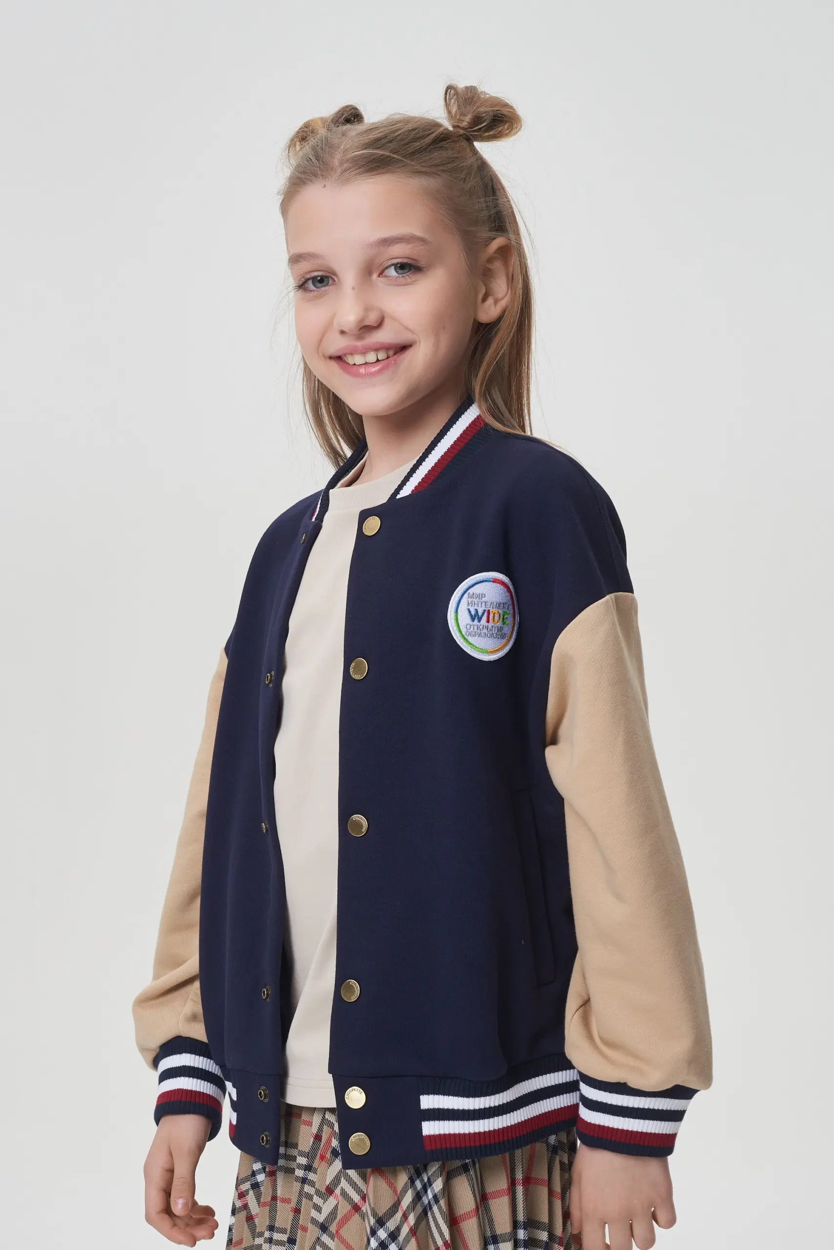 1004.1.31 Куртка-бомбер комбинированный — изображение 1