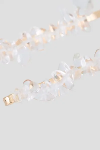 Комплект заколок кристаллы, 2 шт. — изображение 4