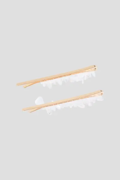 Комплект заколок кристаллы, 2 шт. — изображение 3