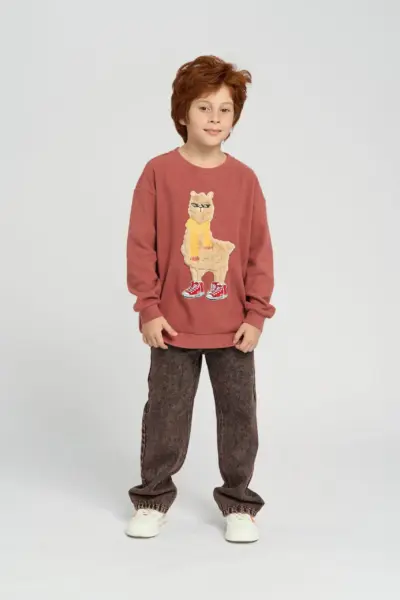 Свитшот с объемным декором — изображение 5