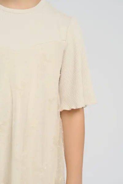 Платье трикотажное с вышивкой — изображение 5