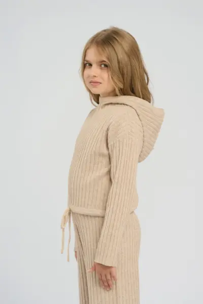 Костюм вязаный (лонгслив и брюки) — изображение 3