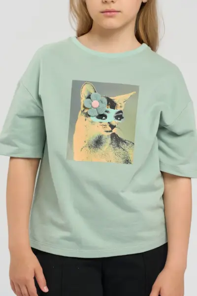 Футболка с велюровым эффектом — изображение 4