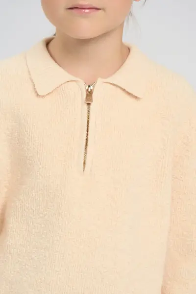 Джемпер вязаный на молнии — изображение 5