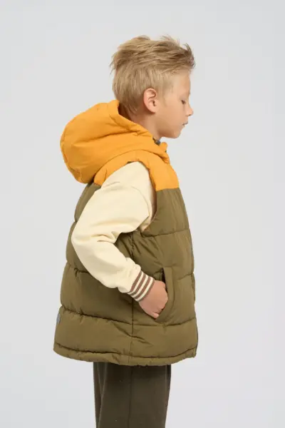 Жилет утепленный на синтепухе — изображение 4