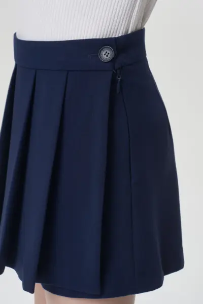 Юбка-шорты со складками — изображение 3