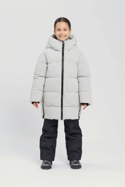 Пальто пуховое