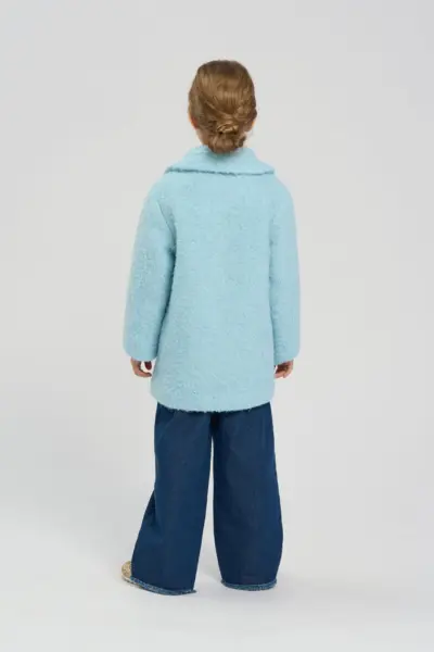 Пальто со съемным капюшоном, на синтепоне — изображение 5