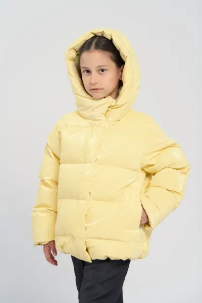 Куртка пуховая с капюшоном — изображение 10