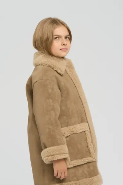 Куртка удлиненная под дубленку — изображение 7