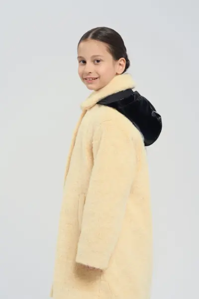 Пальто с сумкой, на синтепоне — изображение 8