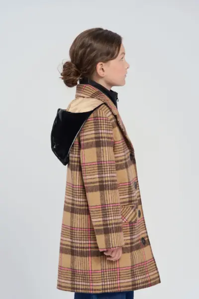 Пальто с капюшоном, на синтепоне — изображение 14