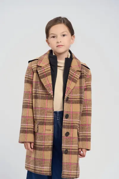 Пальто с капюшоном, на синтепоне — изображение 11